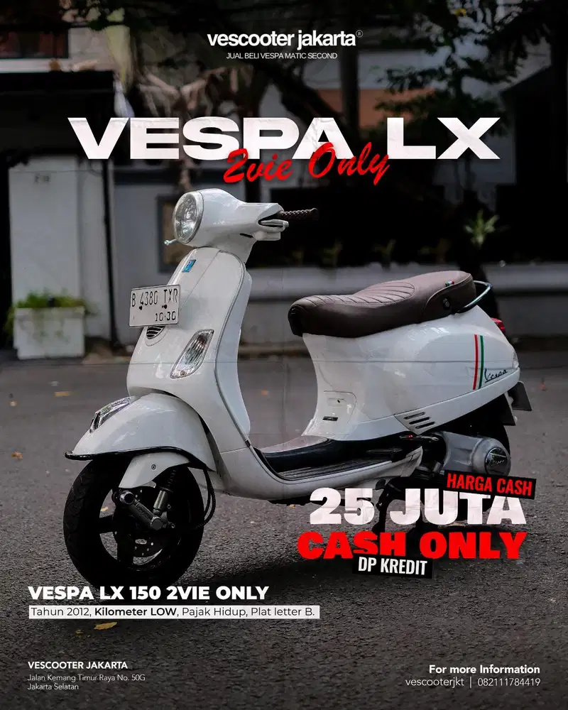 VESPA LX 150 2VIE 2012