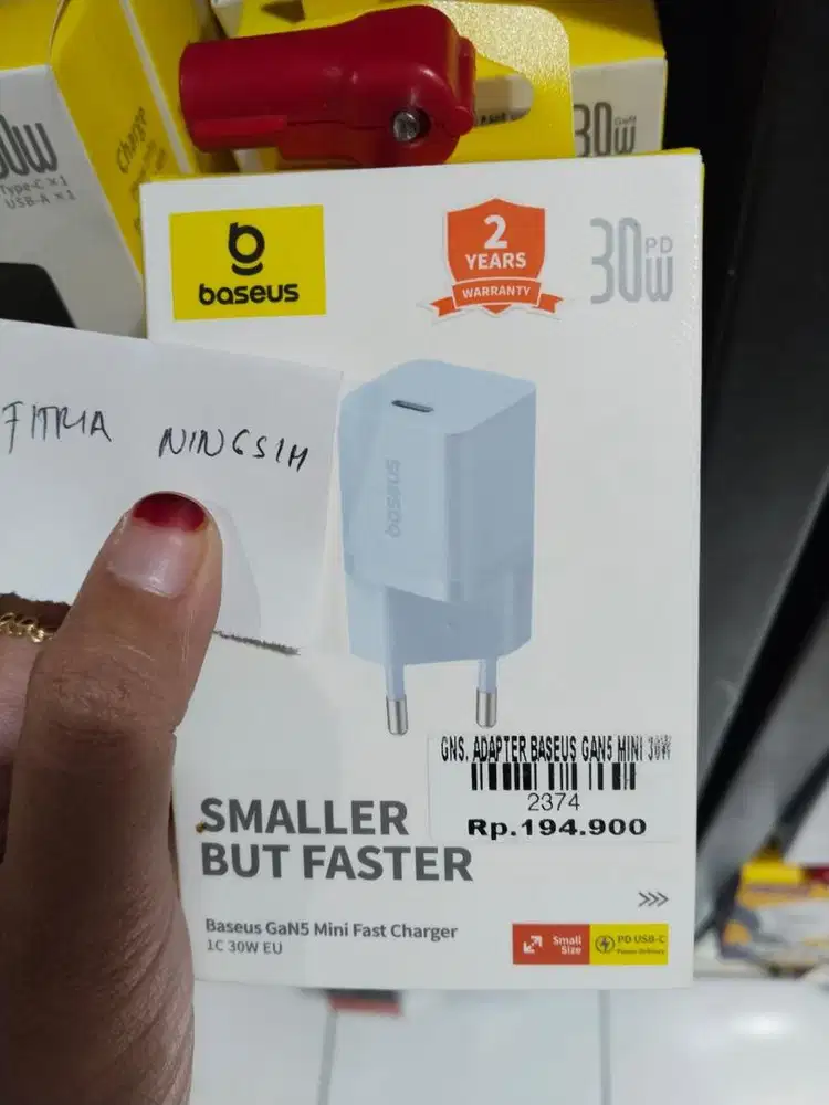 adapter baseus gan 5 mini