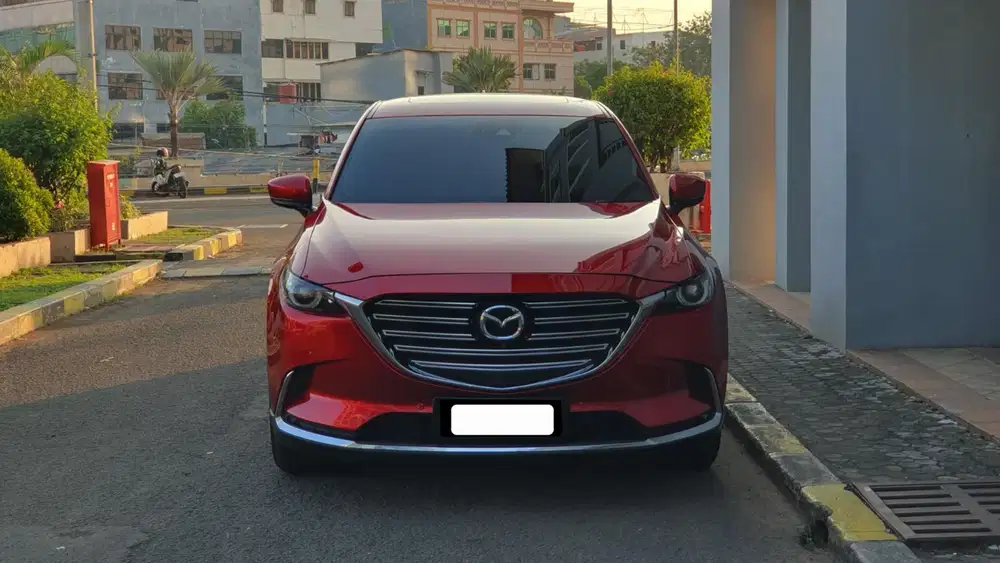 Km 62rb mazda cx9 skyactive 2020 merah sunroof pajak panjang
