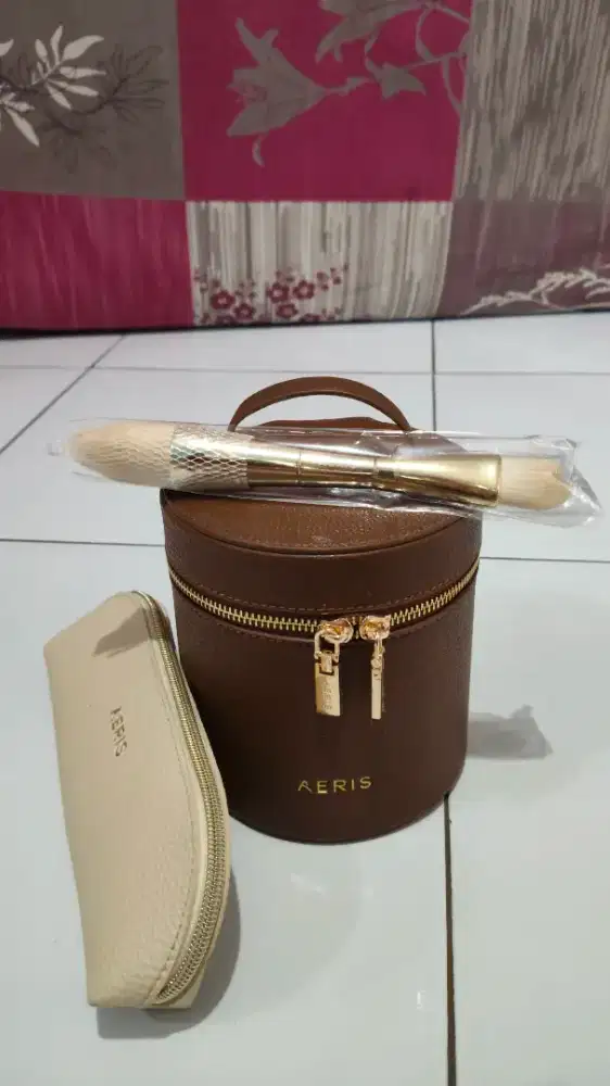 Aeris Beauté Coco Vanity Bag Tas Make Up Bag Premium Pouch Aesthetic