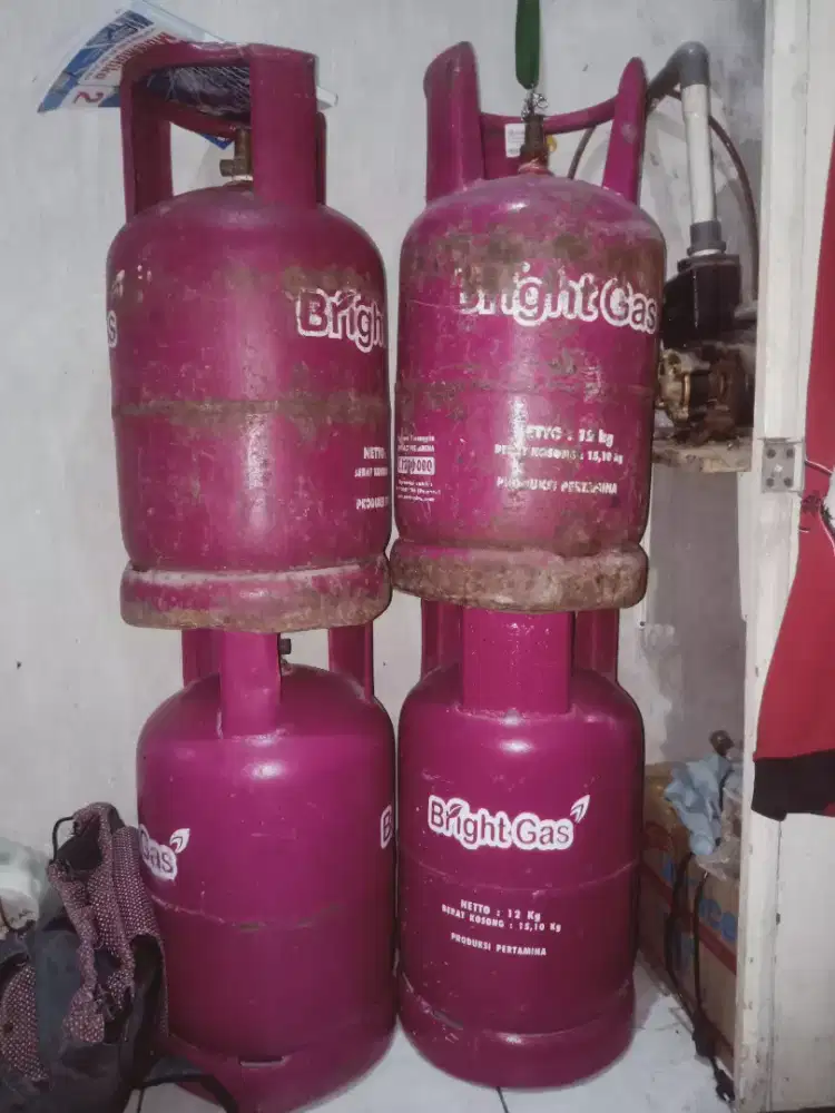 Tabung LPG elpiji bright gas 12kg