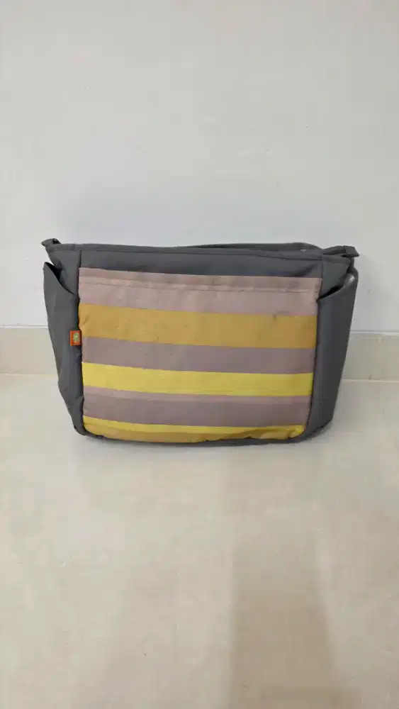 Tas Diaper Bag Okiedog Motif Stripes