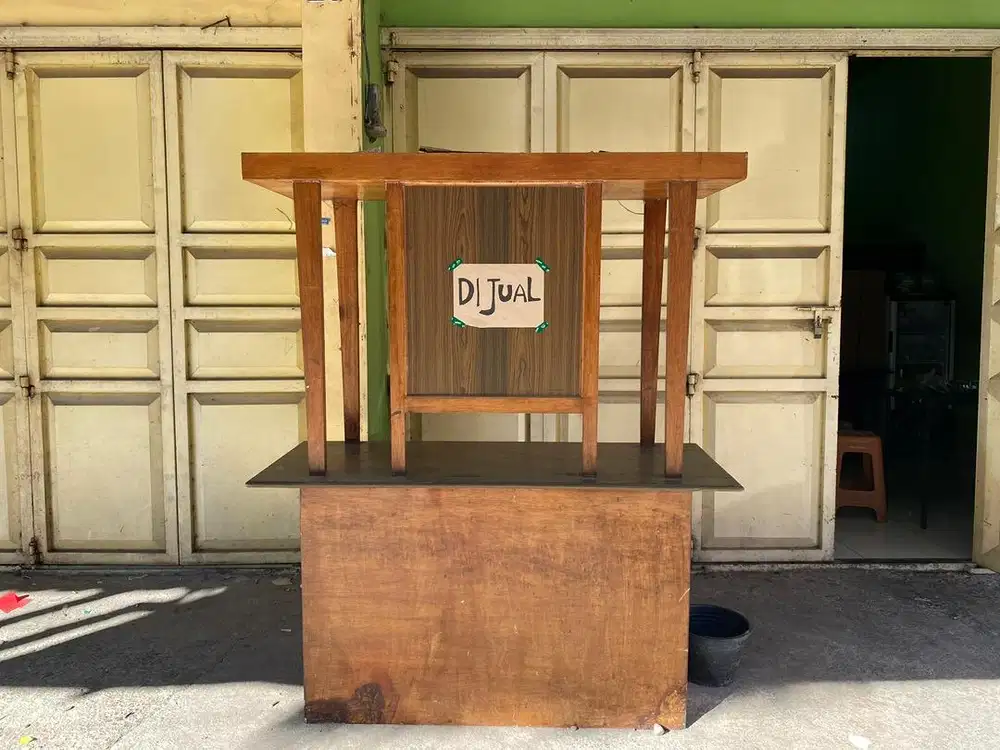 Dijual gerobak kayu