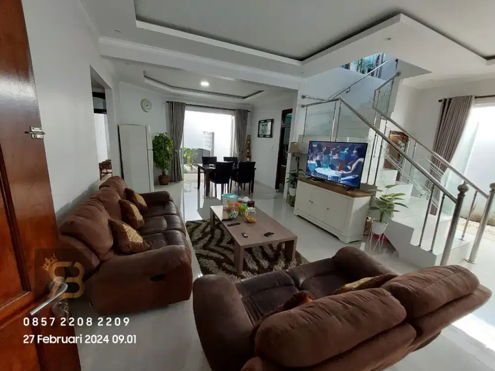 JUAL RUMAH MEWAH DI ARCAMANIK BANDUNG FULL FURNISH Tinggal Masuk Gak Bikin Ribet