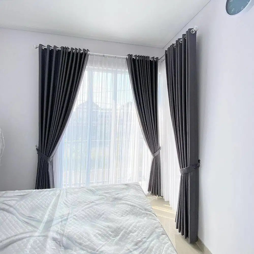 Pesan Tirai Gorden Jendela Gordyn Mewah Hordeng Terbaru Murah