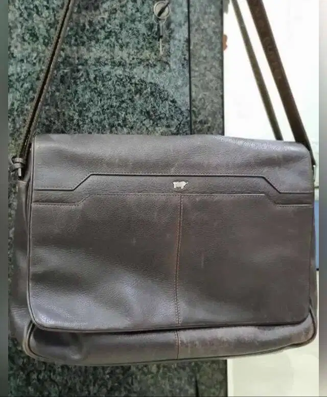 Braun Buffel Original Vintage Leather Briefcase – Dark Brown | BU Nego
