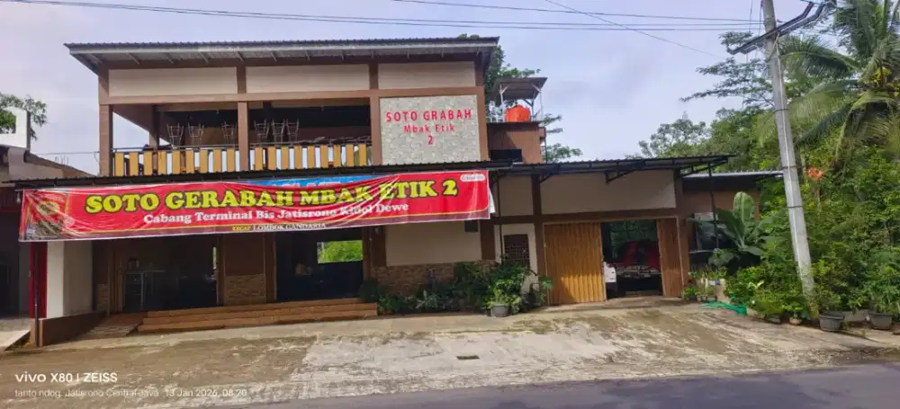 Di jual asset tanah dan bangunan 3 lantai