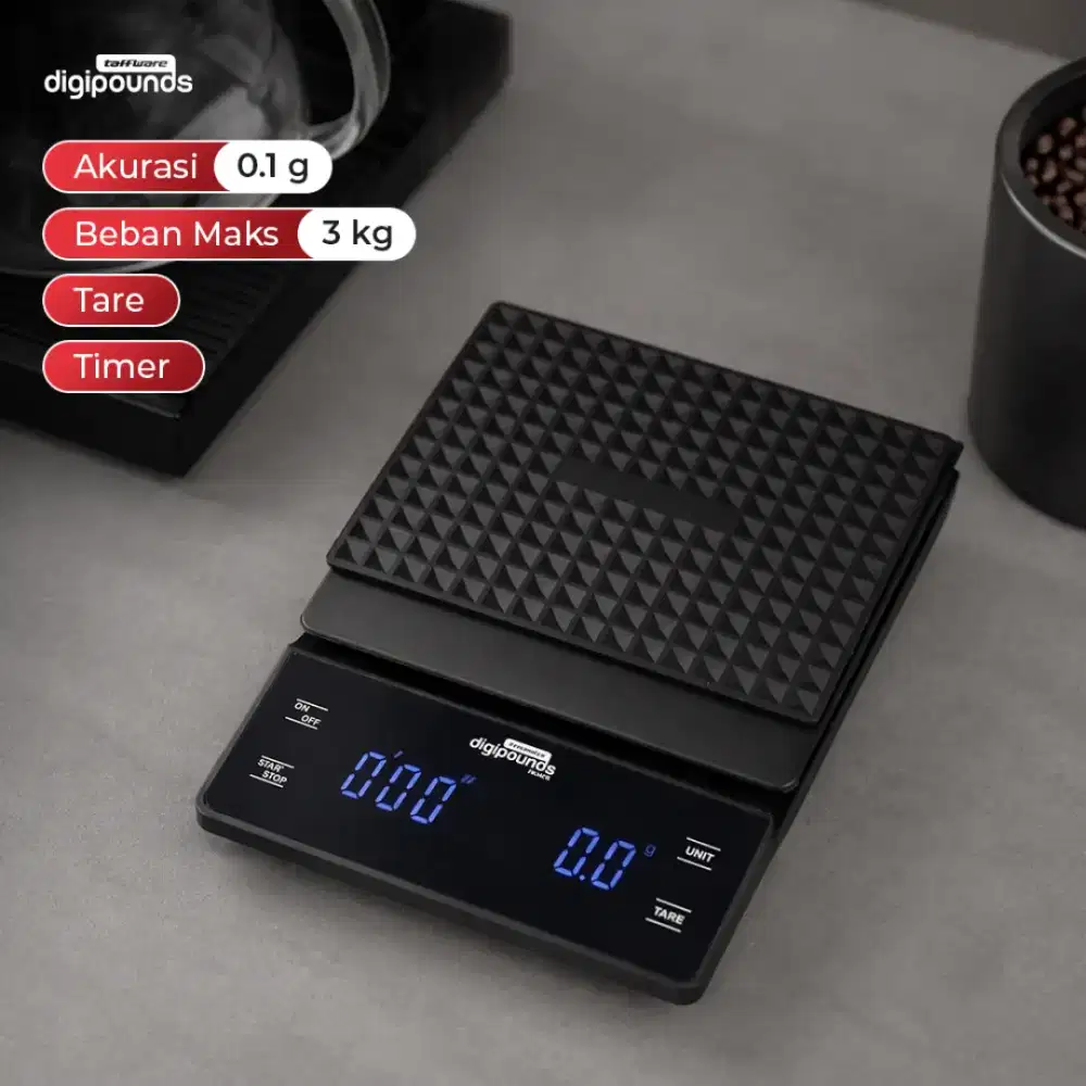Timbangan Kopi Digital Akurasi Tinggi Maks 3kg