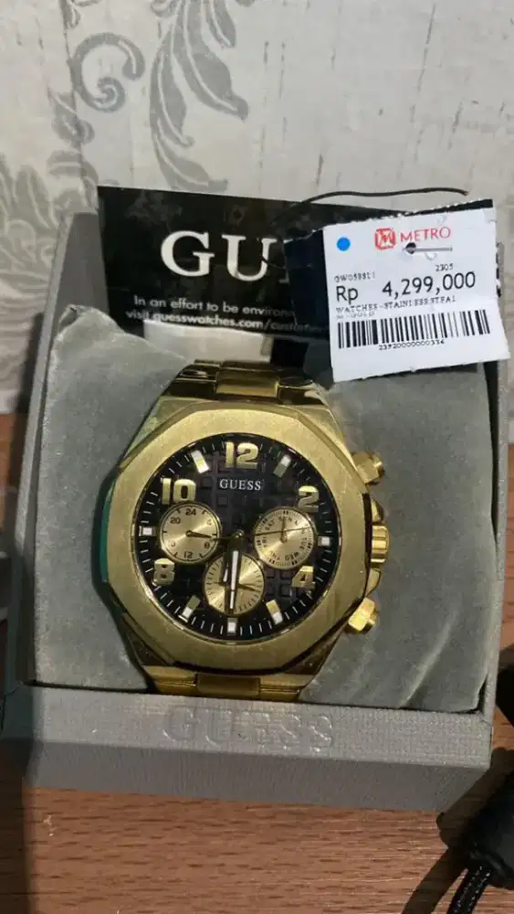 JAM TANGAN Guess Empire GW0489G2