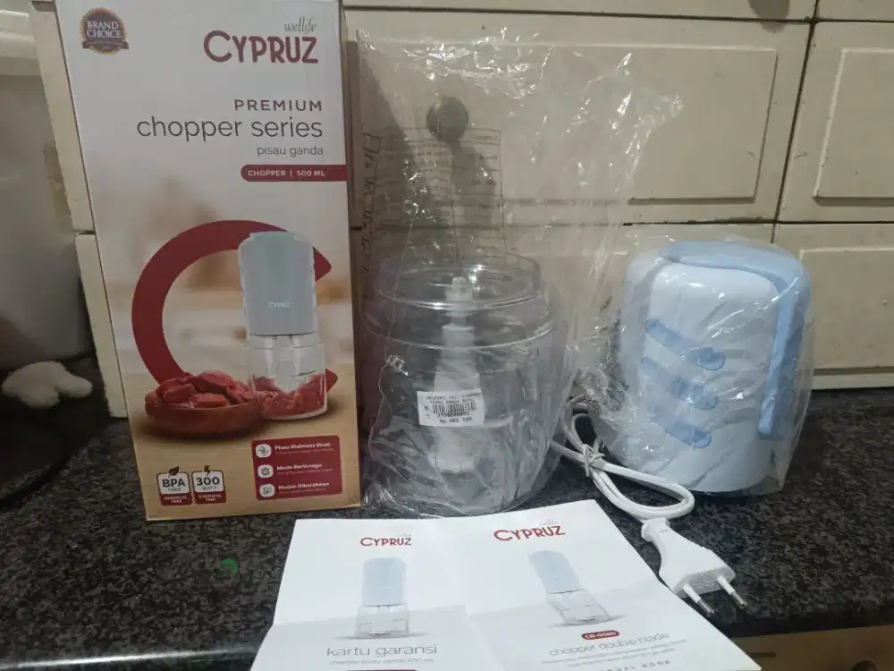 Chopper Cypruz gratis Mangkuk Kaca Maxim