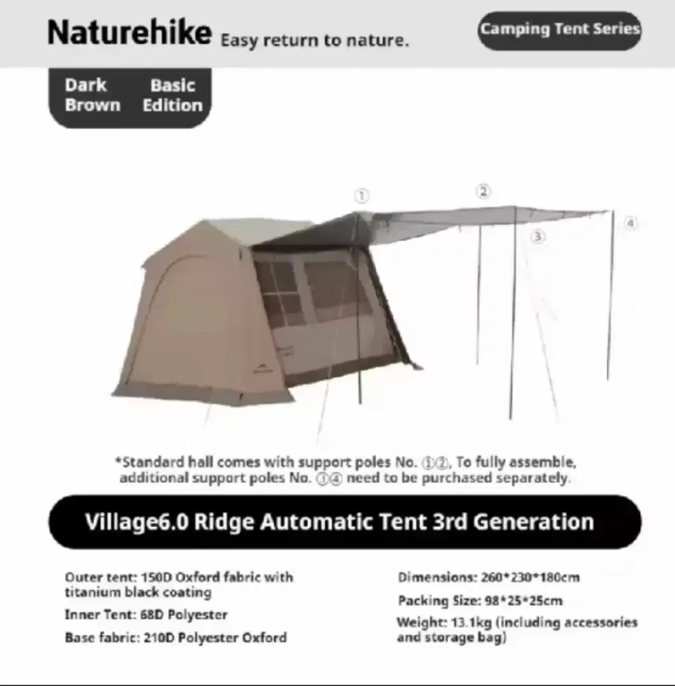 Tenda Nature Hike Village 6