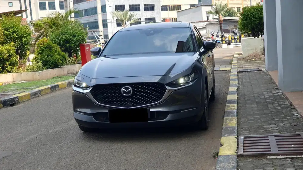 Km 34rb mazda cx30 gt sunroof 2023 abu metalik pajak panjang