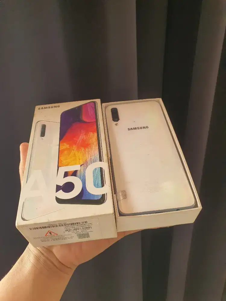 Samsung A50 (4/64) Muluss (Full Set Lengkap) Kamera Jernih