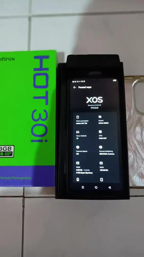 Infinix hot 30i ram 8+8 (128)