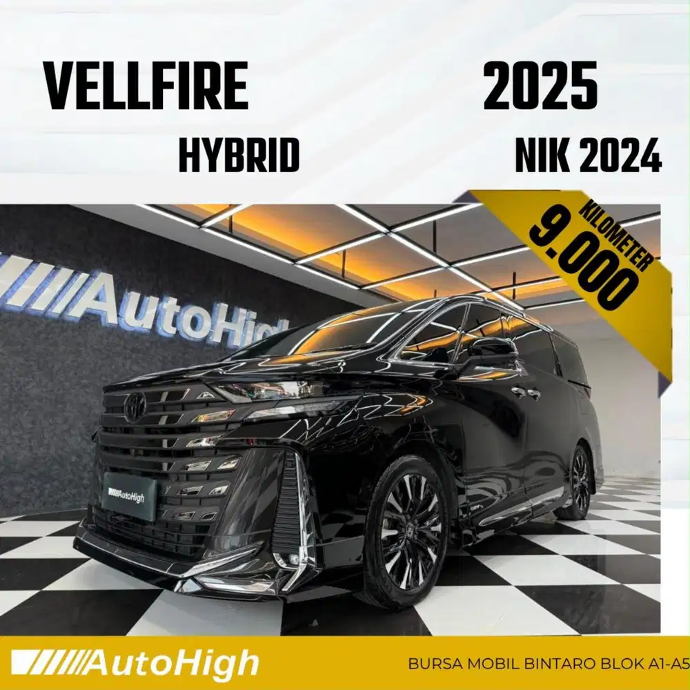 DP10% [Km9.000] Vellfire VIP Hybrid Modellista 2024 Reg 2026 #AUTOHIGH