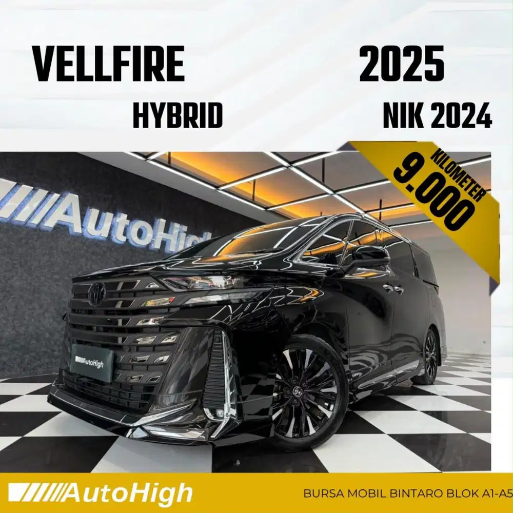 DP10% [Km9.000] Vellfire VIP Hybrid Modellista 2024 Reg 2026 #AUTOHIGH