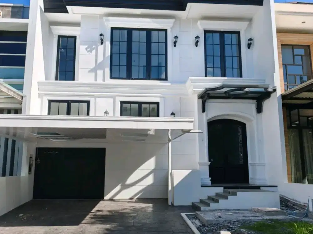 DIJUAL RUMAH BARU THE MANSION PAKUWON INDAH 3.5LT 4KT AMERICAN MODERN