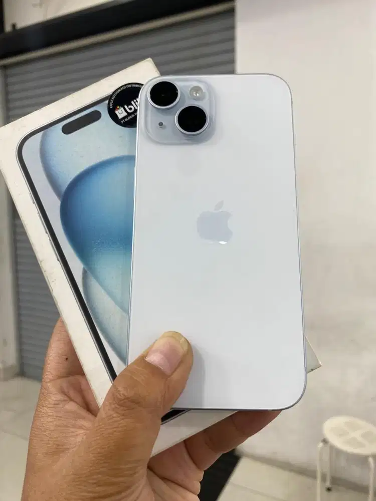 iPhone 15 128Gb Resmi iBox Mulus LikeNew Fullset Original
