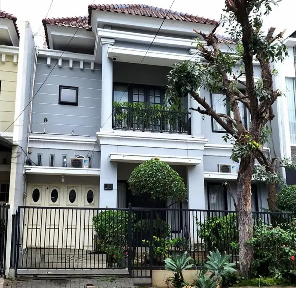 DIJUAL RUMAH DI GRAHA SANTOSO REGENCY SEMI FURNISH TURUN HARGA