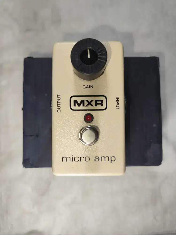Efek Gitar Mxr Micro Amp for Gitar Bass Gain Alt Boss Nux Behringer