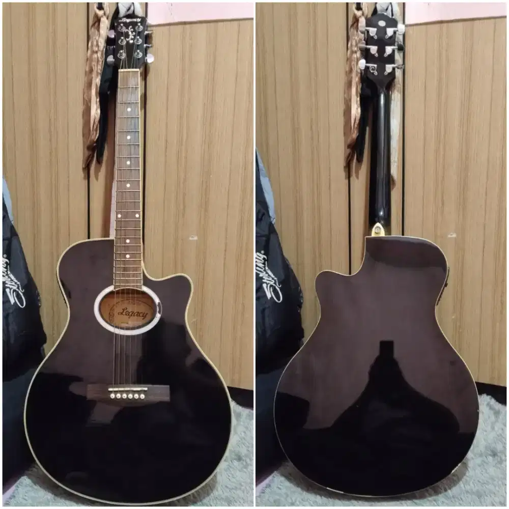 gitar akustik elektrik ori legacy model apx mantap siap pakai nett