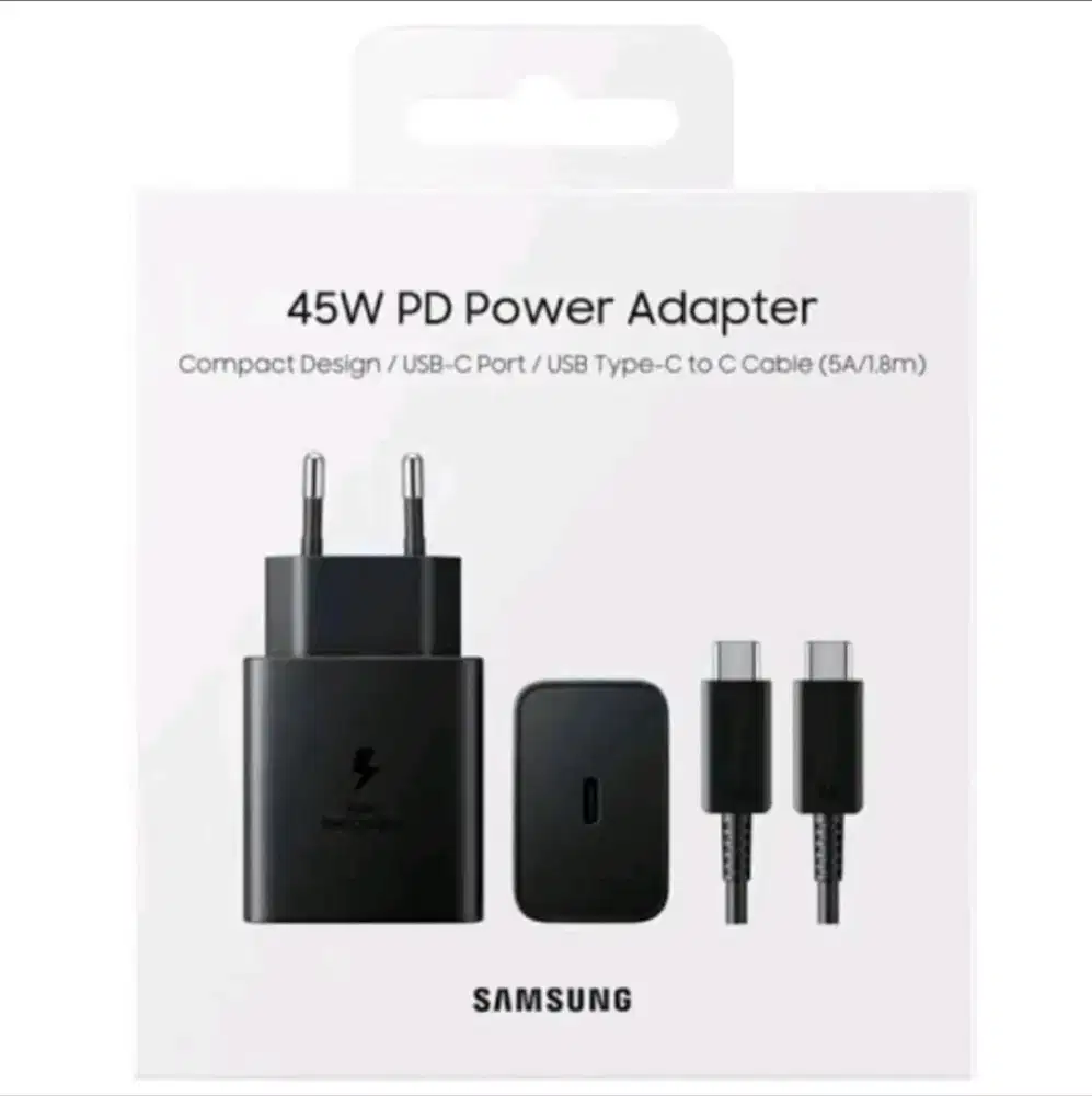 Charger Samsung 45Watt - Low Standby Version - Black