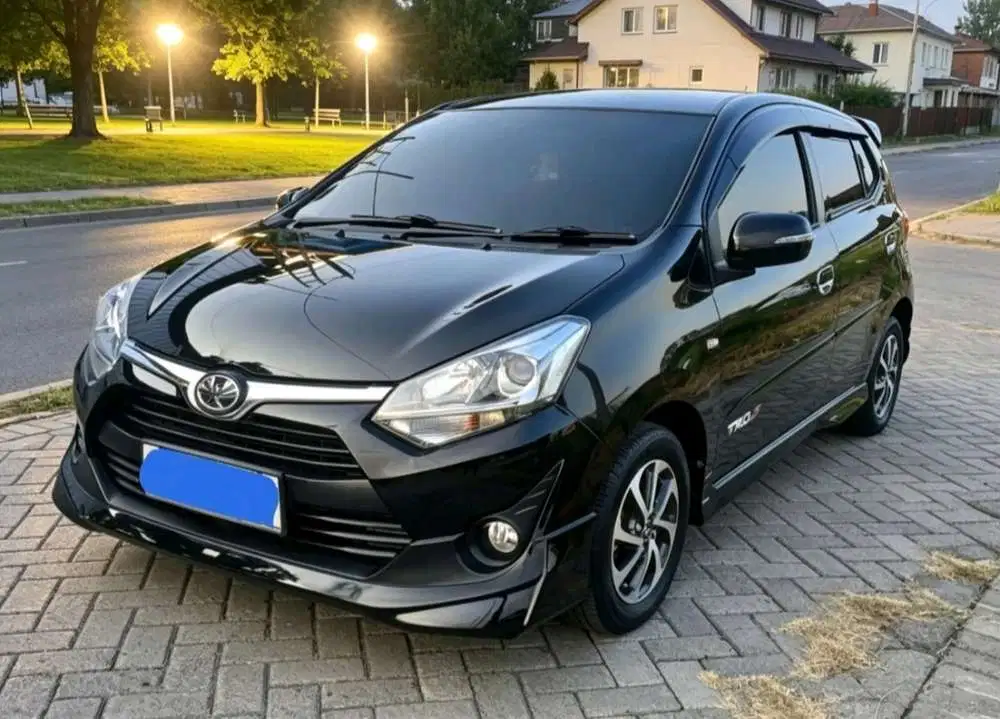 Toyota Agya 1.2 TRD S Manual 2019 Hitam KM 81rb