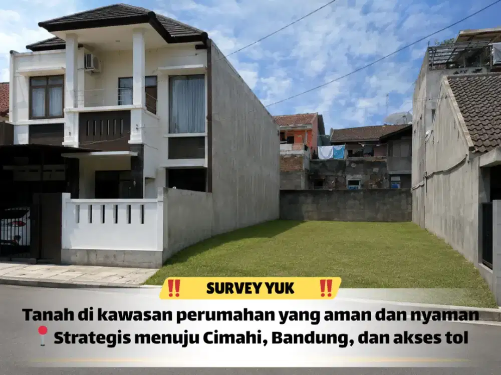 Tanah Taman Mutiara Cimahi Dekat RS Cibabat, Miliki Hari Ini!