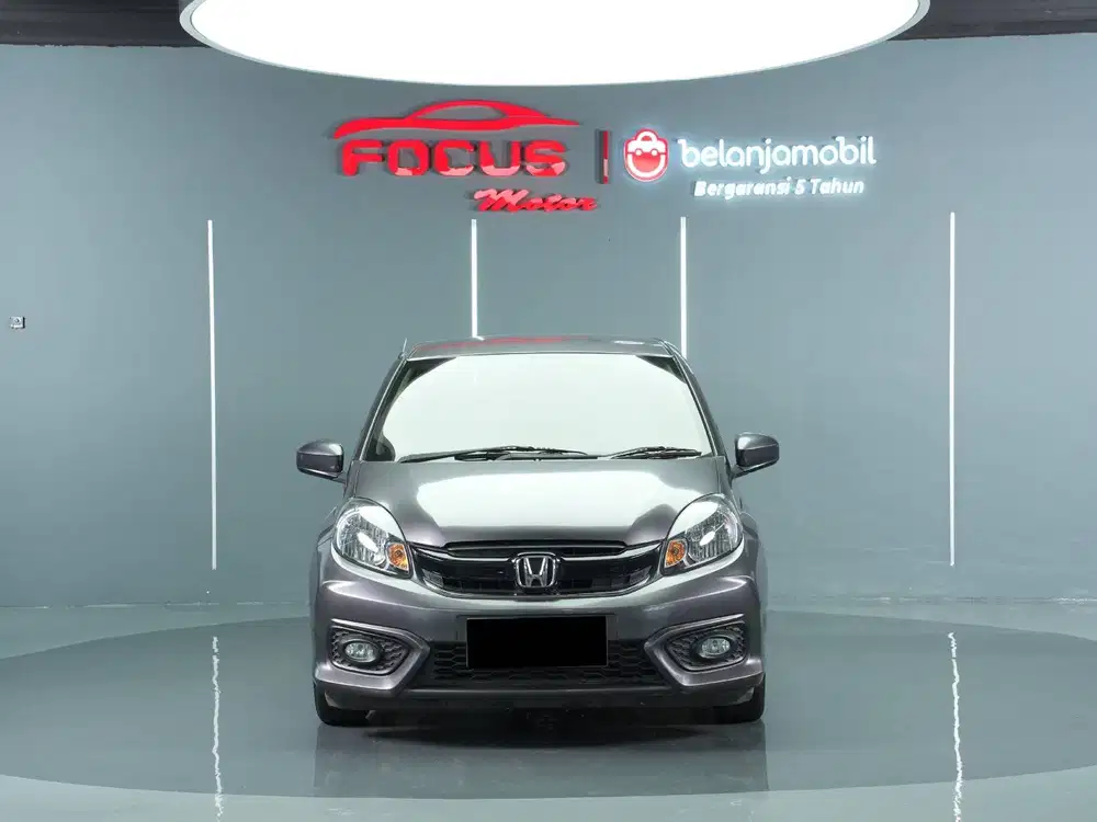 Honda Brio 1.2 E Satya CVT AT Abu Metalik 2018 Low Km Record Garansi
