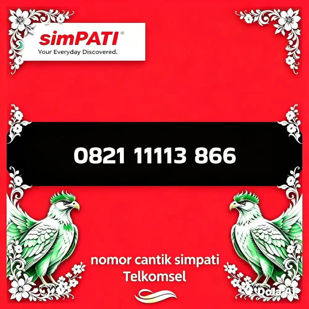 Nomor cantik simpati Telkomsel super
