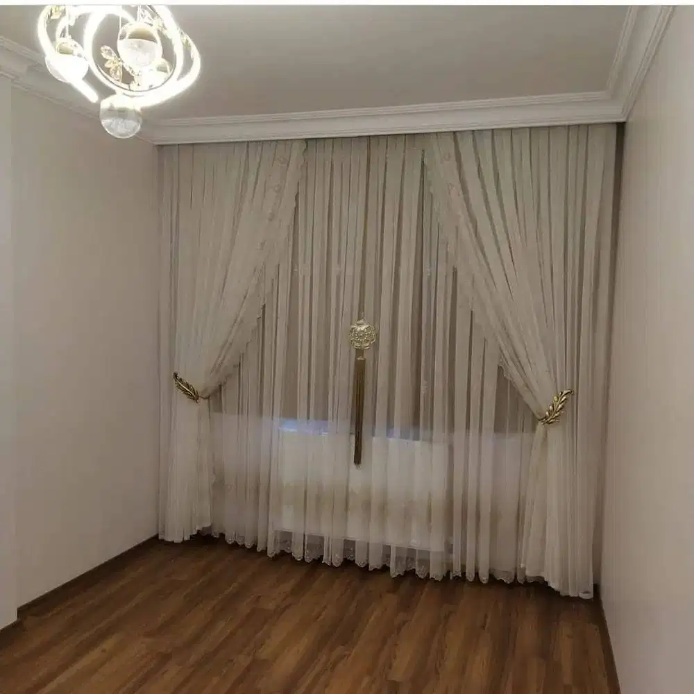 Menerima Pemasangan Gorden Wallpaper Dinding 3D Gordyn Hordeng Korden