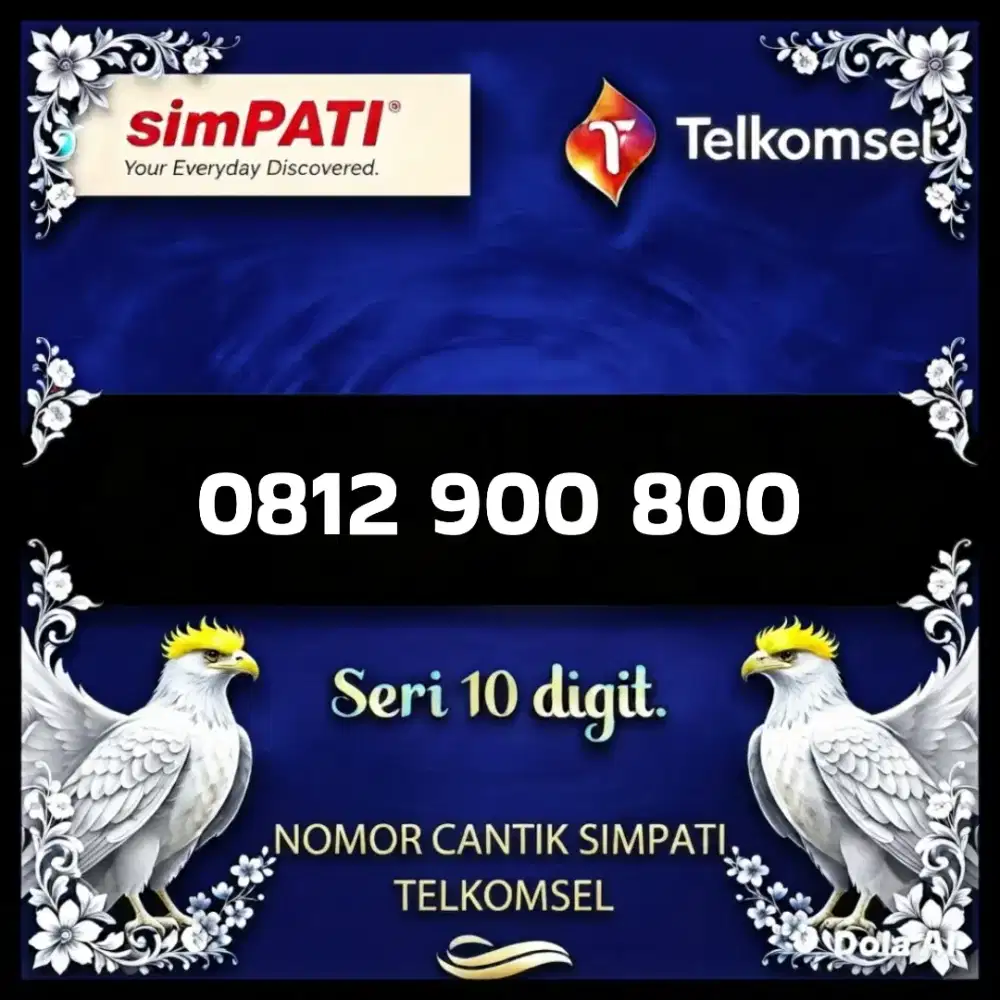 Nomor cantik simpati Telkomsel super