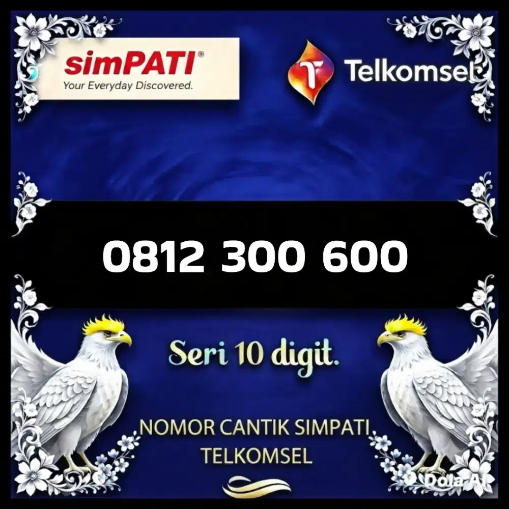 Nomor cantik simpati Telkomsel super
