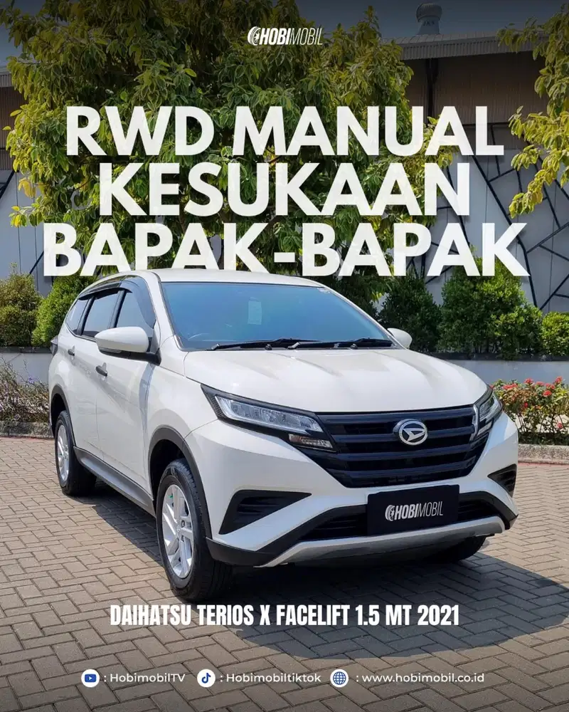 Terios X Facelift 1.5 MT Thn 2021