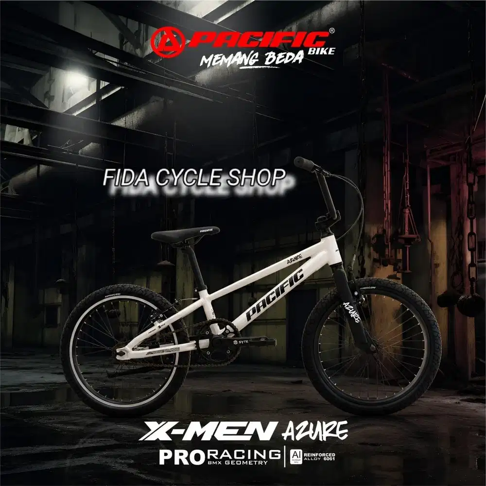 Sepeda bmx x men azure