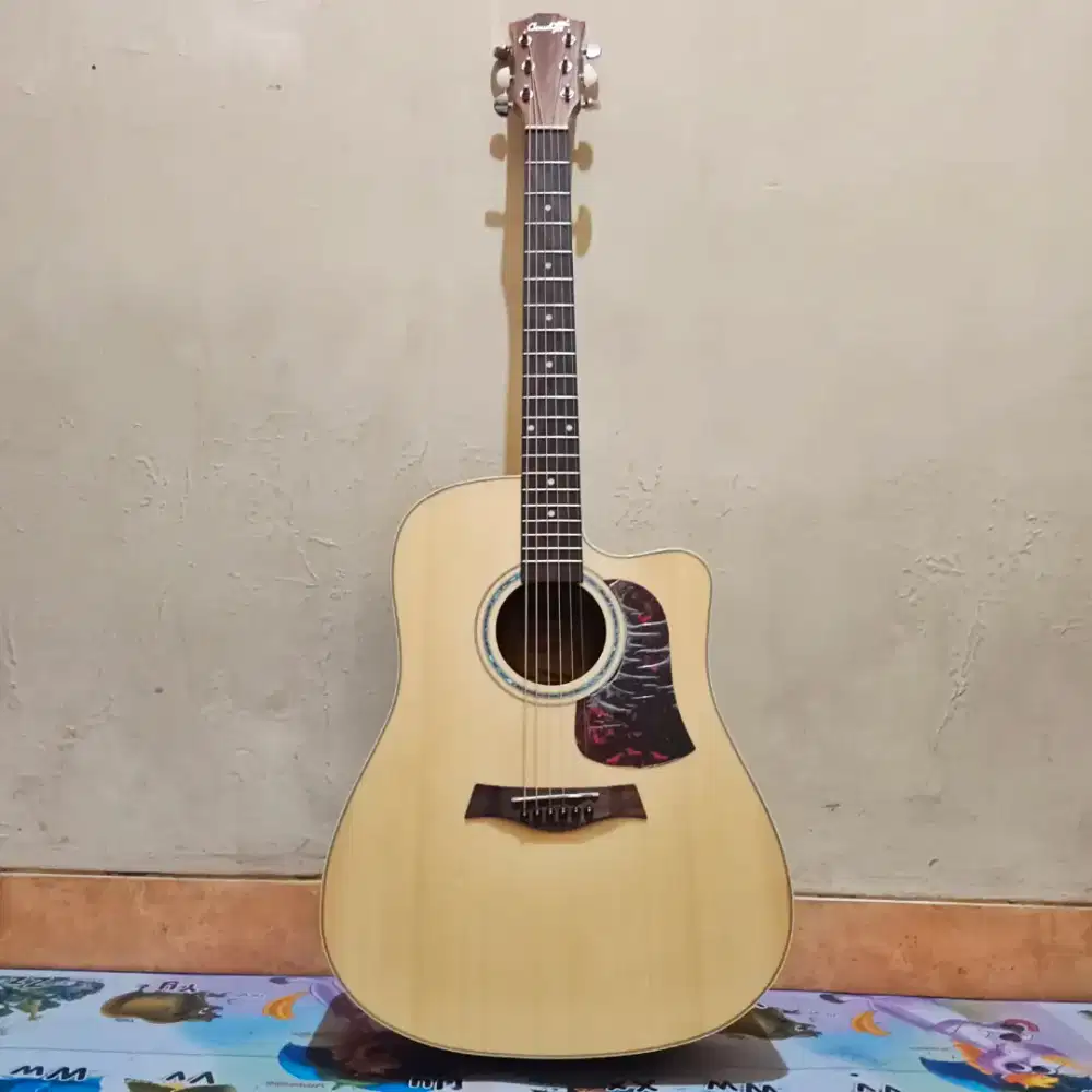 Acoustic Guitar Cowboy Dreadnought Cut Away GWC 360 NT