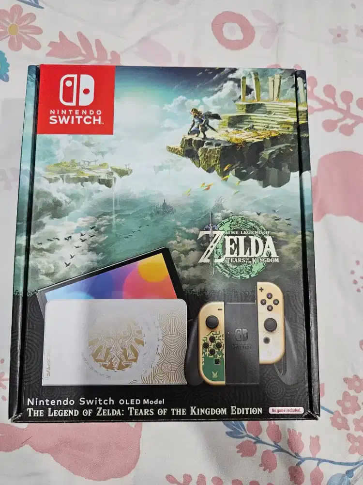 Nintendo switch oled edisi zelda.