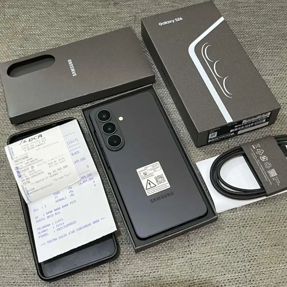 Samsung S26 5G 12/512GB SEIN Resmi Kondisi Istimewa Baru 4 Bln