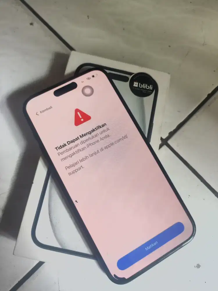 Iphone 15 plus ibox iCloud kosong