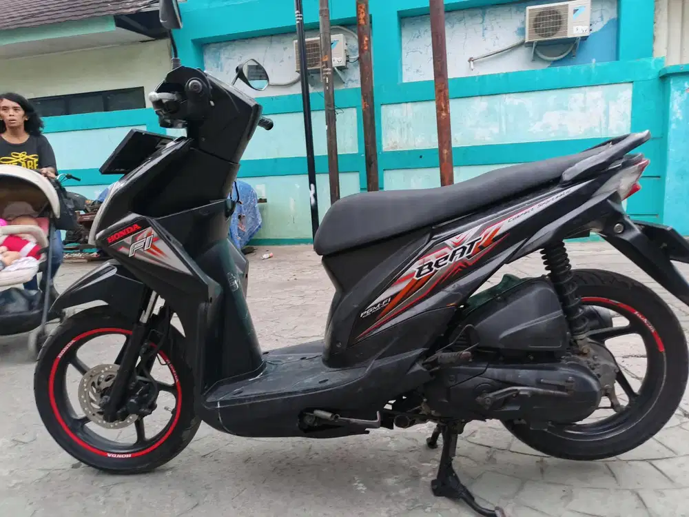 Honda beat Fi esp 2015 stater halus mulus terawat