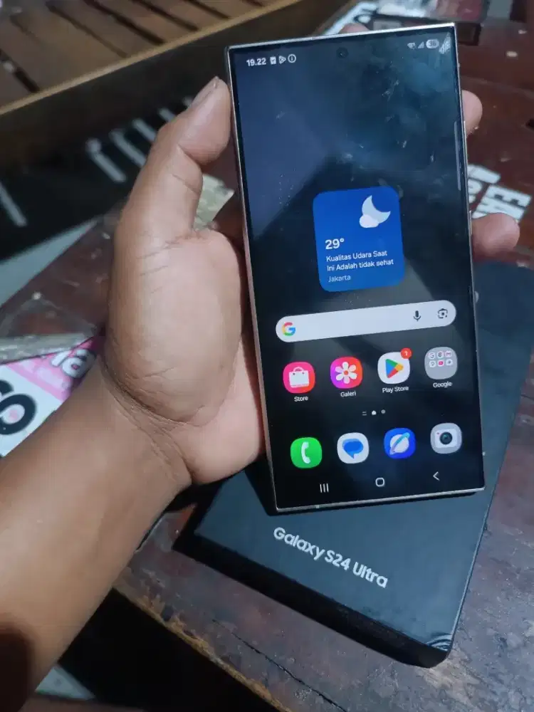 Samsung S24 Ultra 12/512gb Resmi mulus no minus