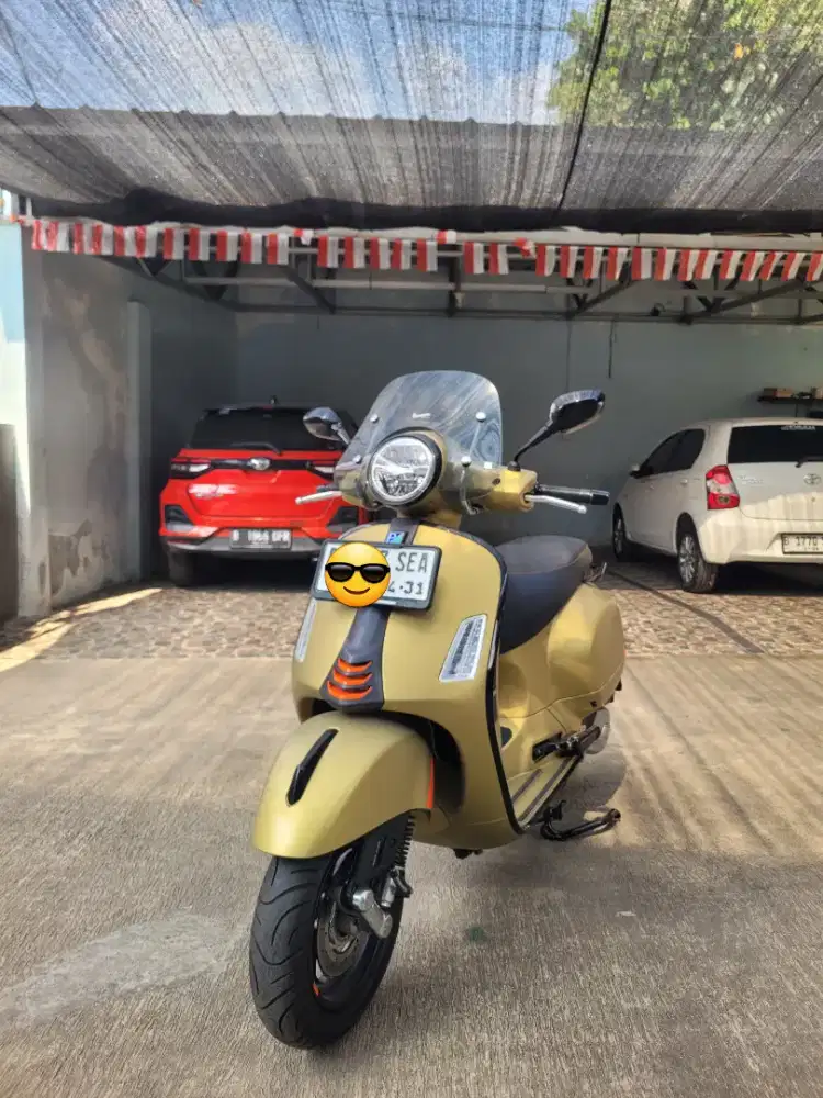 Vespa GTS Super Sports 150 tahun 2024 Pemakaian 2026