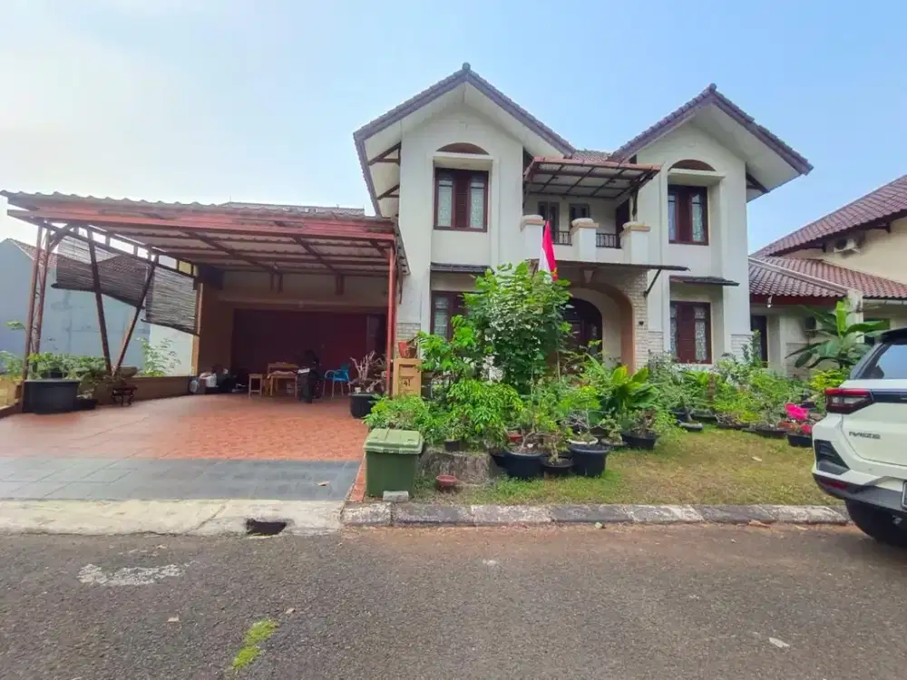 Di Jual MURAH, Rumah Siap Huni dan Asri di Cluster Kirana, Alam Sutera Tangerang Selatan