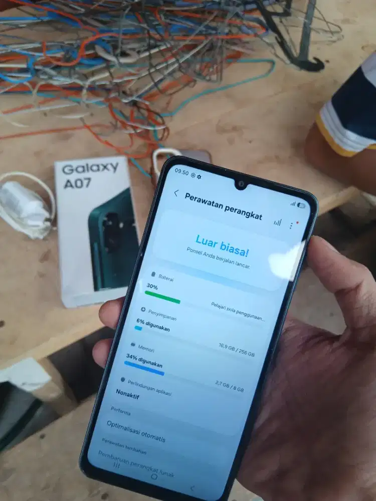 samsung a07 ram 8 256