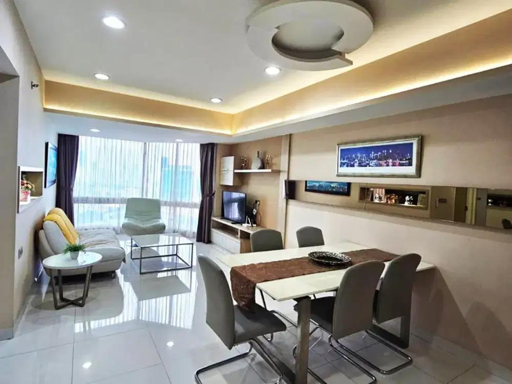 Dijual 2.1milyar, Fully Furnished, 2 Bedroom, Taman Anggrek Condominium di Jakarta Barat