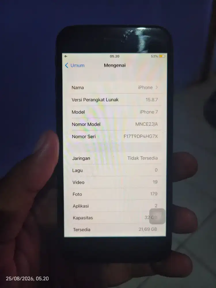 Iphone 7 32gb hp+dus