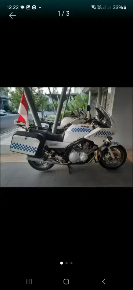 Moge xj900 police fp bpkb