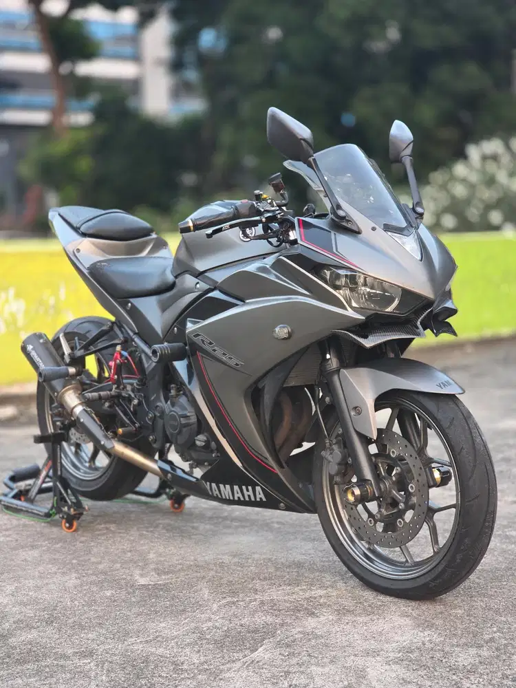 Yamaha R25 Grey Pajak Baru Bayar