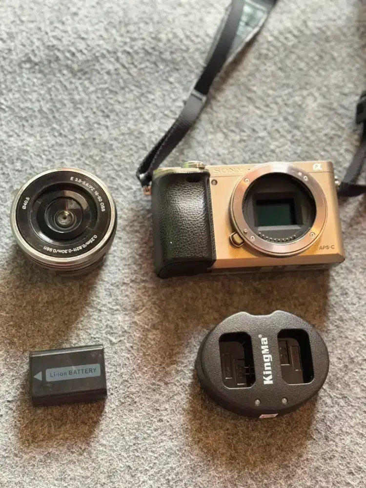 Di jual camera sony a6000 fullset