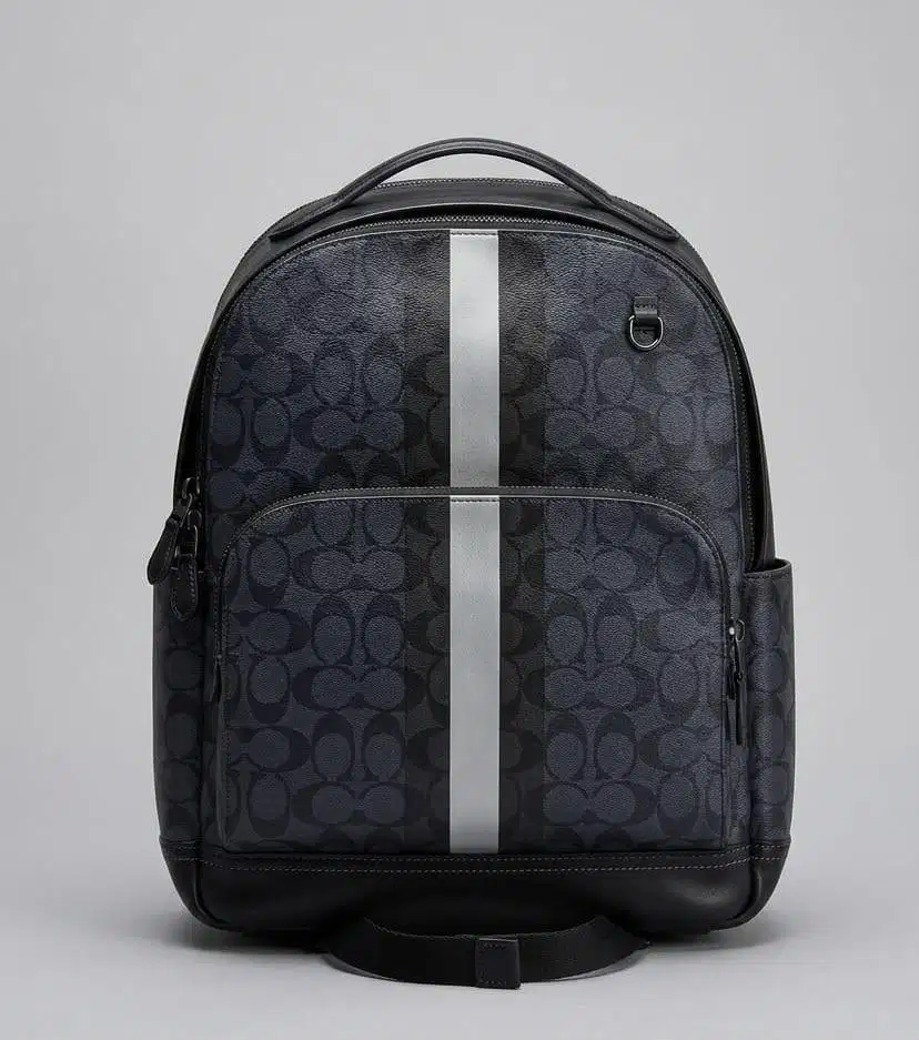 Backpack Coach Signature Stripe Original (Preloved Excellent Condition